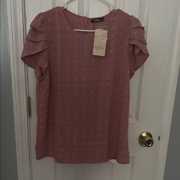 Fashion Bug Tops - Fashion Bug Women's Pink Top